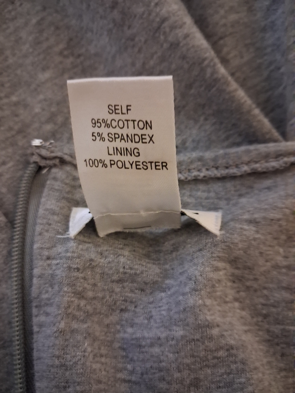 Gray Casual Dress Size 12 - Picture 7 of 8